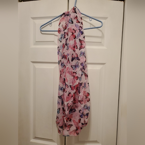 Butterfly Print Women's Scarf Wrap - Picture 2 of 7
